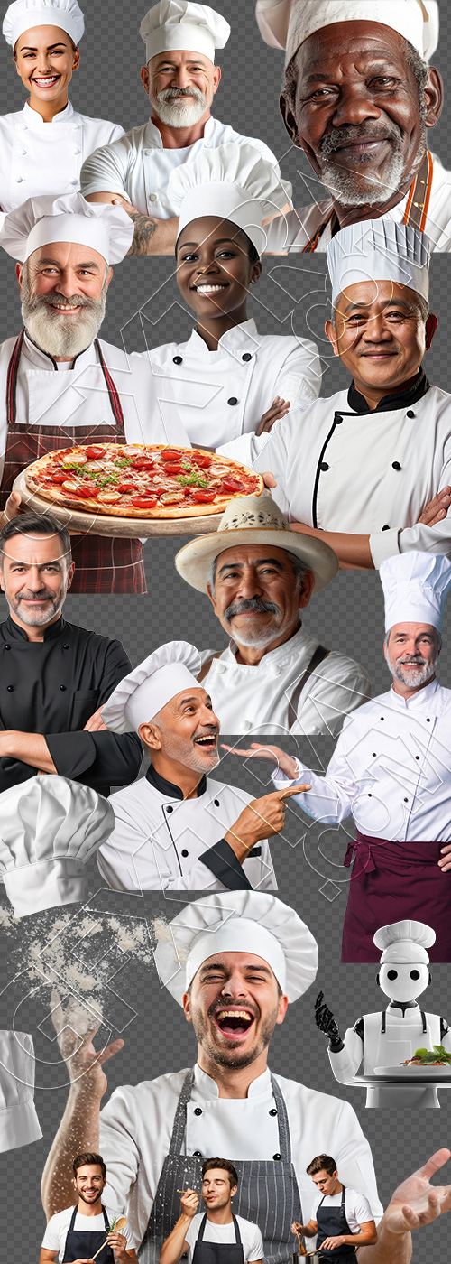 Chef Isolated 25xPNG Chef Isolated 25xPNG