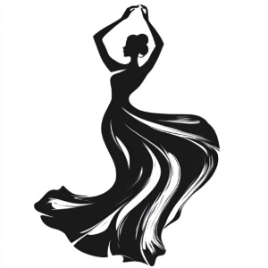 Sleek Woman Shadow Vectors 26xSVG