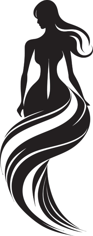 Sleek Woman Shadow Vectors 26xSVG