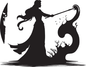 Sleek Woman Shadow Vectors 26xSVG