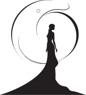 Sleek Woman Shadow Vectors 26xSVG
