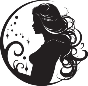 Sleek Woman Shadow Vectors 26xSVG