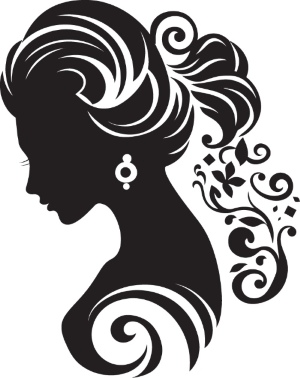 Sleek Woman Shadow Vectors 26xSVG