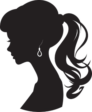 Sleek Woman Shadow Vectors 26xSVG