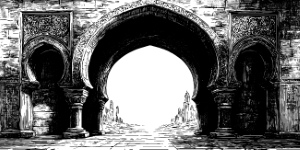 Ancient Roman Broken Statutes, Columns & Structures #2, 28xAI