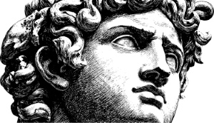 Ancient Roman Broken Statutes, Columns & Structures #2, 28xAI