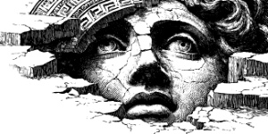 Ancient Roman Broken Statutes, Columns & Structures #2, 28xAI