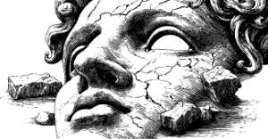 Ancient Roman Broken Statutes, Columns & Structures #2, 28xAI