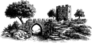 Ancient Roman Broken Statutes, Columns & Structures #2, 28xAI