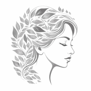 Girl with Flowers in Hair 32xAI