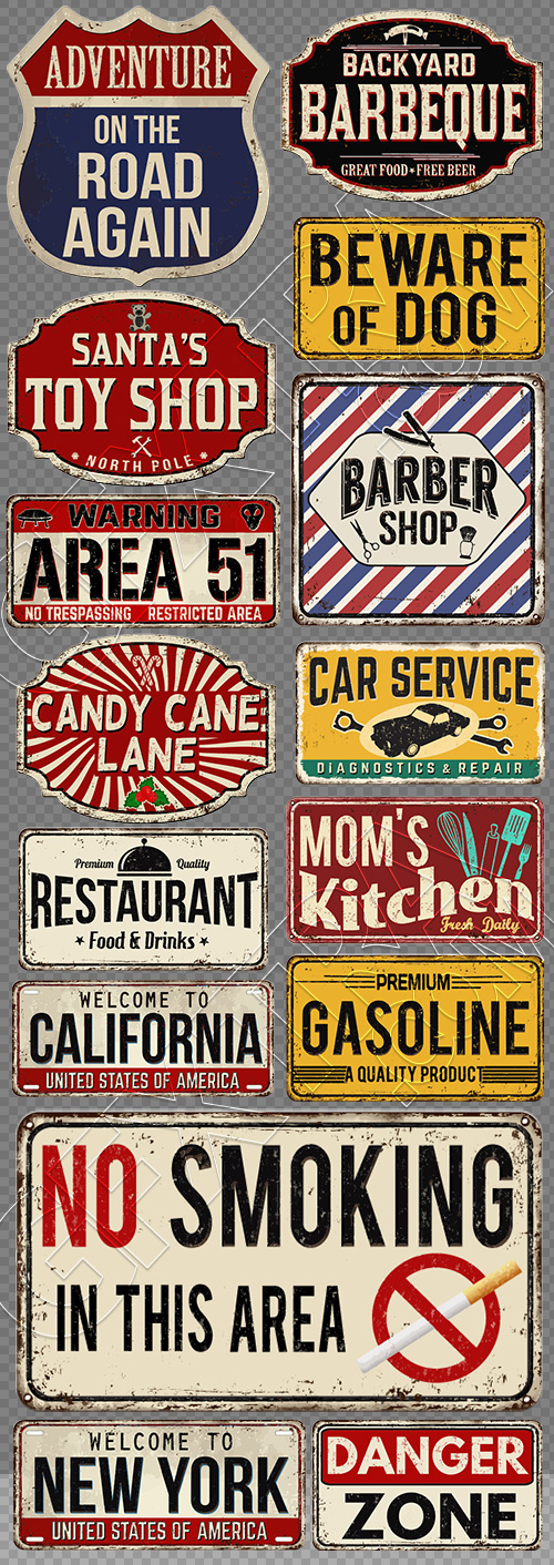 Vintage Rusty Metal Signs 41xAI Vintage Rusty Metal Signs 41xAI