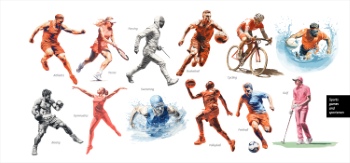 Sport Templates for Posters & Prints 26xAI