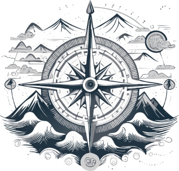 Nautical Compass 30xAI