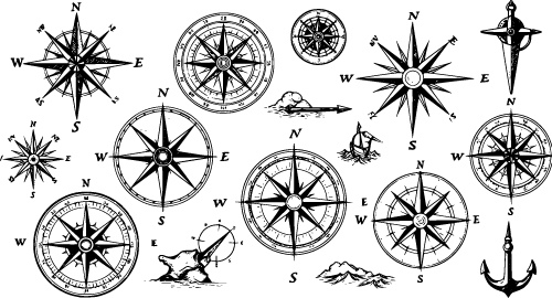 Nautical Compass 30xAI