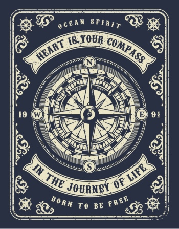 Nautical Compass 30xAI