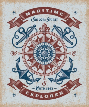 Nautical Compass 30xAI