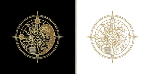 Nautical Compass 30xAI