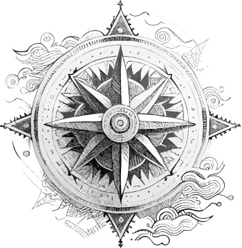 Nautical Compass 30xAI