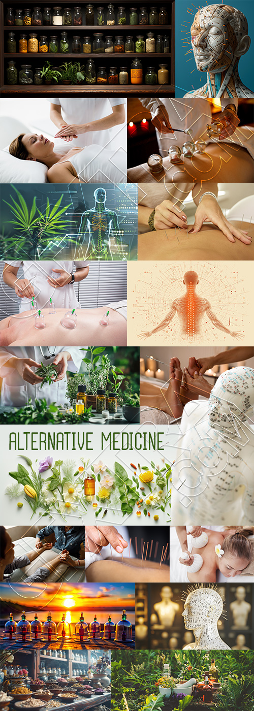 Alternative Medicine 31xJPEG, 4xAI, 2xPNG
