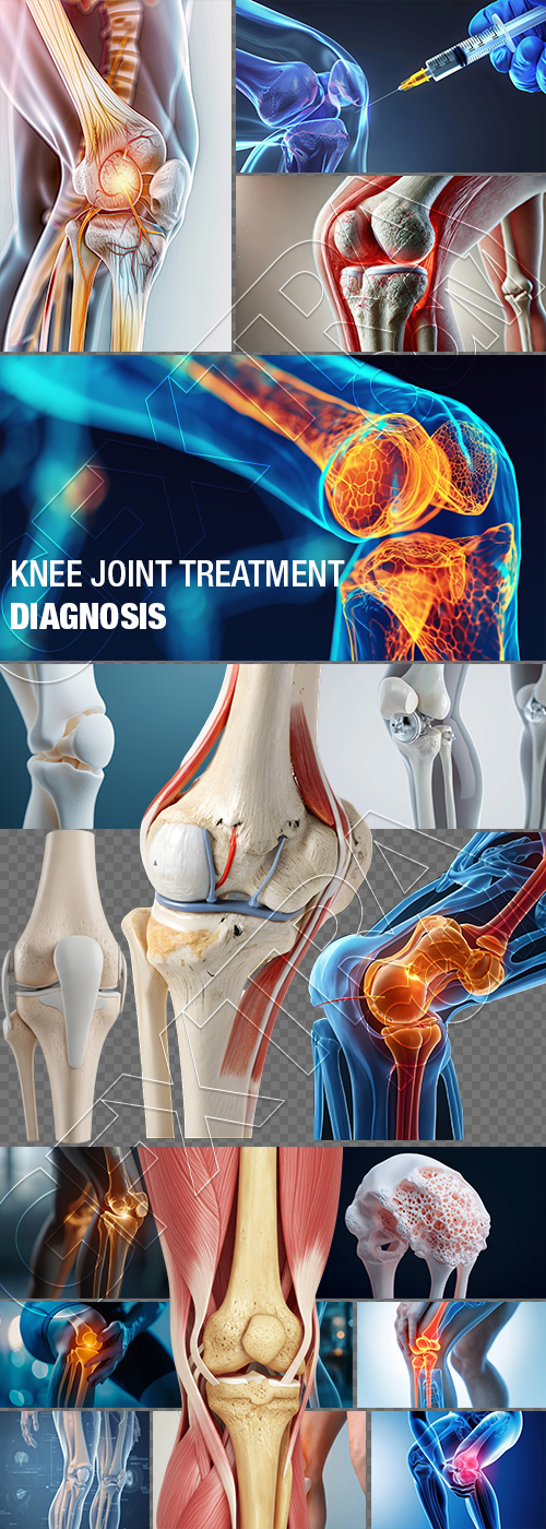 Knee Joint Treatment - DIAGNOSIS 28xJPEG, 7xPNG
