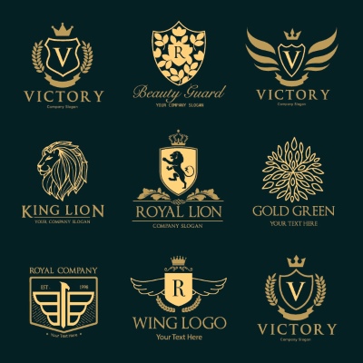 Luxury Logo Collection ELEMENTS 26xAI