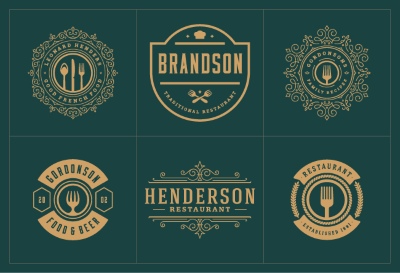 Luxury Logo Collection ELEMENTS 26xAI