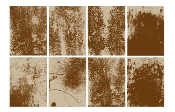 Rusted Metal Vector Backgrounds 25xAI