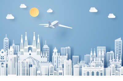 Travel & Tourism Concept Landmarks of Europe 24xAI