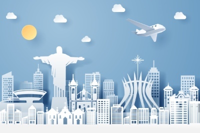 Travel & Tourism Concept Landmarks of World Countries 49xAI