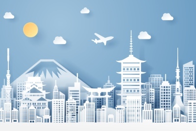 Travel & Tourism Concept Landmarks of World Countries 49xAI