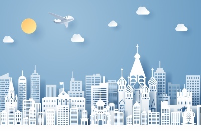 Travel & Tourism Concept Landmarks of World Countries 49xAI