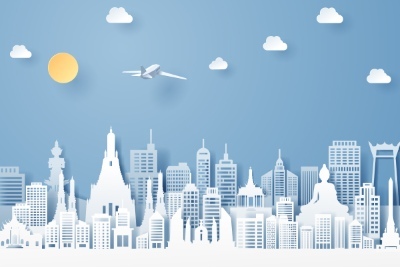 Travel & Tourism Concept Landmarks of World Countries 49xAI