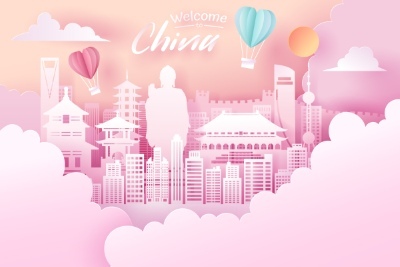 Travel & Tourism Concept Landmarks of World Countries 49xAI