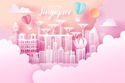 Travel & Tourism Concept Landmarks of World Countries 49xAI