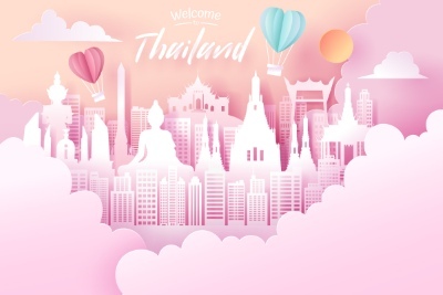 Travel & Tourism Concept Landmarks of World Countries 49xAI