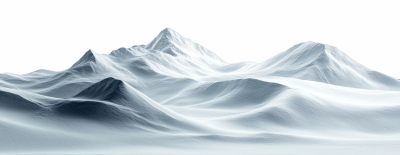 Snowy Mountains & Forest 25xPNG