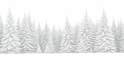 Snowy Mountains & Forest 25xPNG