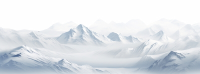 Snowy Mountains & Forest 25xPNG