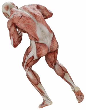 Muscle Body Exercise Person 3D Renders 20xPNG