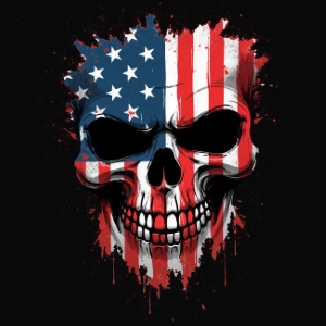 USA T-Shirt Design #1, 25xAI