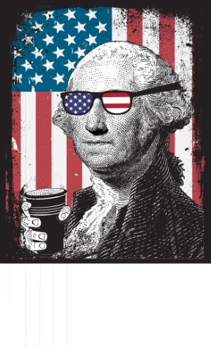 USA T-Shirt Design #1, 25xAI