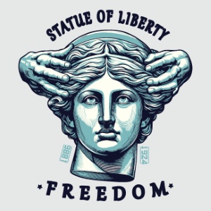 USA T-Shirt Design #1, 25xAI