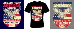 USA T-Shirt Design #2, 26xAI