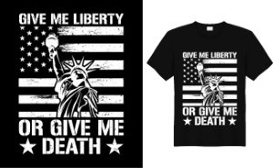 USA T-Shirt Design #2, 26xAI