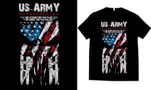 USA T-Shirt Design #2, 26xAI