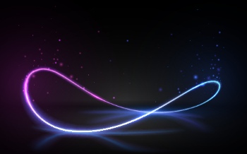 Boards, Lights, Ribbons & Sparks Blue Background Templates 32xAI