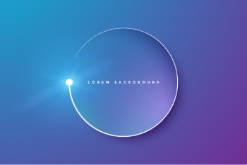 Boards, Lights, Ribbons & Sparks Blue Background Templates 32xAI