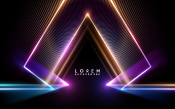 Boards, Lights, Ribbons & Sparks Blue Background Templates 32xAI