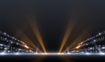 Boards, Lights, Ribbons & Sparks Blue Background Templates 32xAI