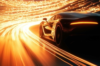 Speed Cars on Glowing Waved Motion Backgrounds 23xJPEG, 10xAI